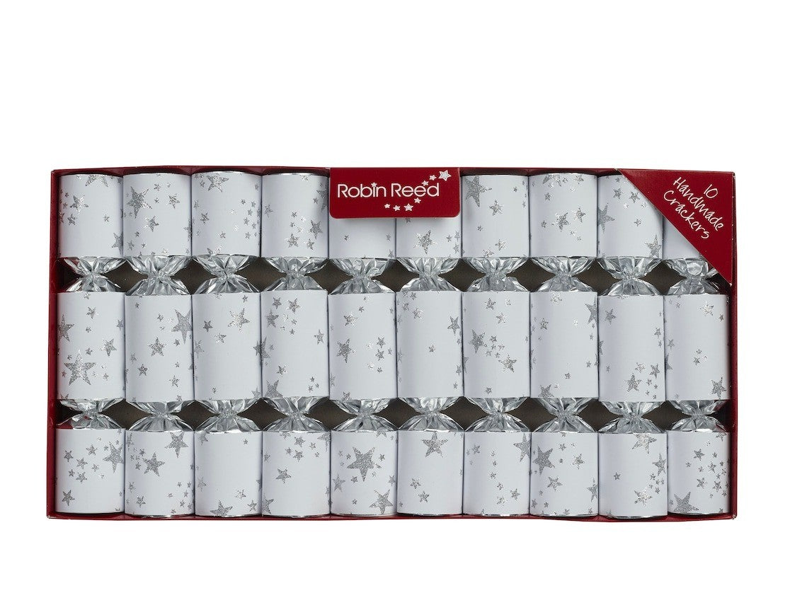 Robin Reed Christmas Crackers 10 Pack - Twinkle Stars