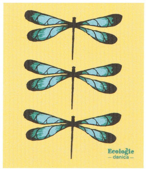 Now Designs Swedish Dish Cloth Dragonfly