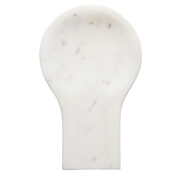 Danica White Marble Spoon Rest