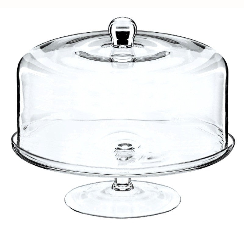 Natural Living 10" Cake Stand & Dome