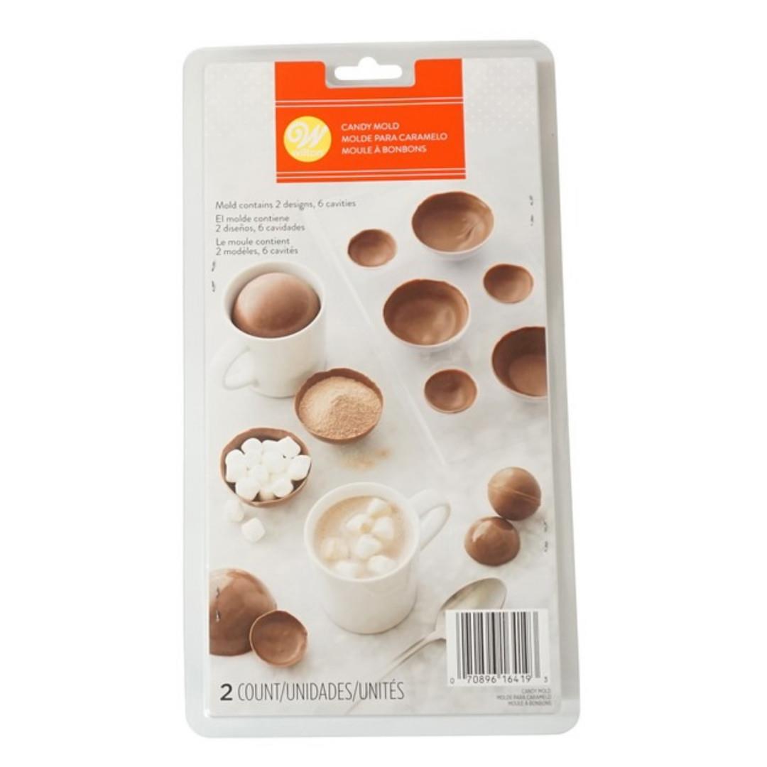 Wilton 6-Cavity Round Candy Mold