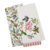 Design Imports Christmas Tea Towel Set Of 2 - Holly Jolly