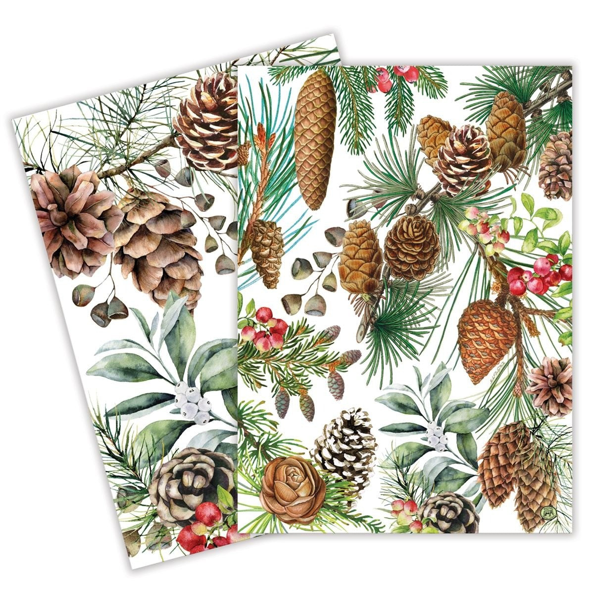 Michel Design Works Christmas Tea Towel - White Spruce EACH
