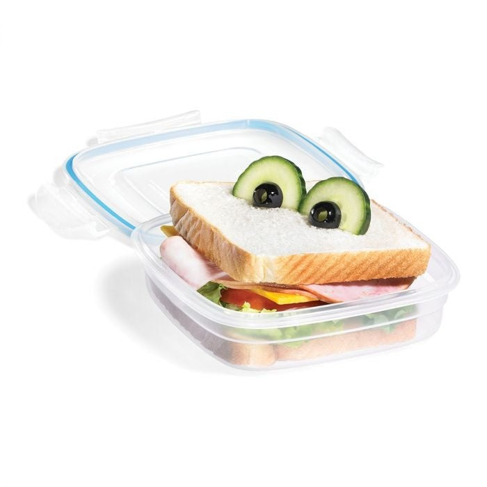 Starfrit Lock N Lock Plastic Square Sandwich Container 550ml