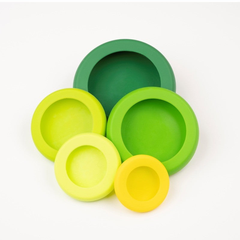 Food Huggers Silicone Food Savers Set Of 5