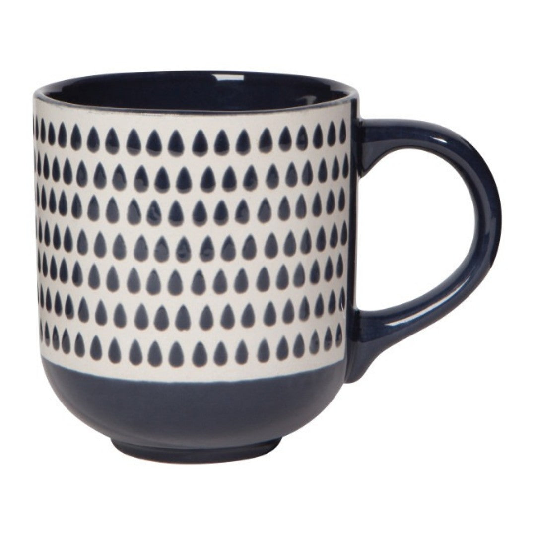 Now Designs Heirloom 14oz Mug Cloudburst Midnight Blue