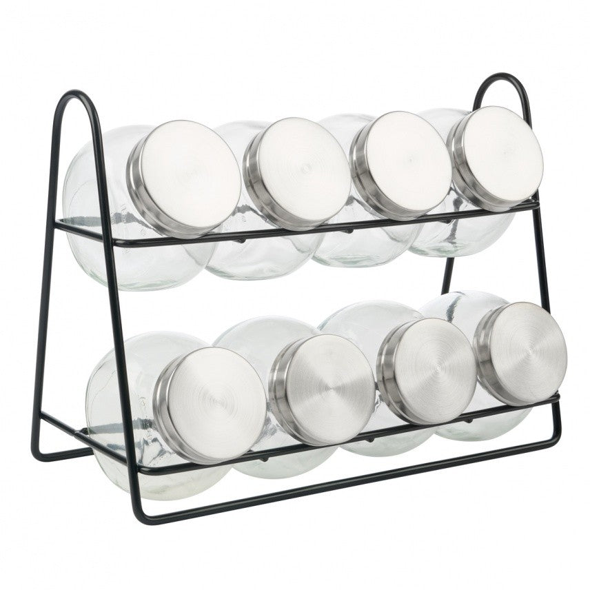 Trudeau Marshall 8 Bottle Spice Rack