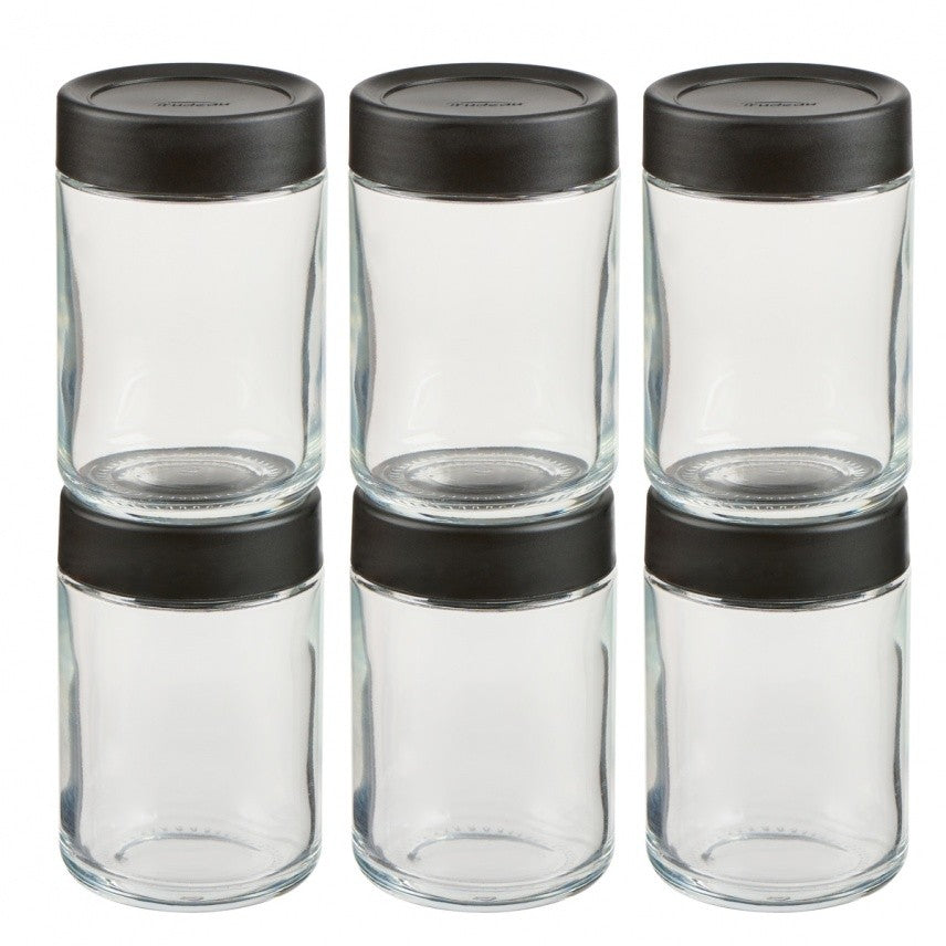 Trudeau Large Spice Jar Set Of 6