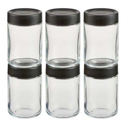 Trudeau Large Spice Jar Set Of 6
