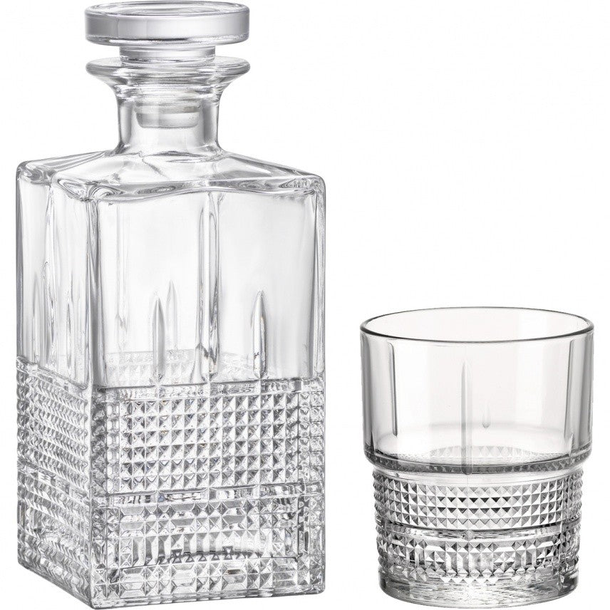 Bormioli Rocco Novecento Whisky 7 Piece Set