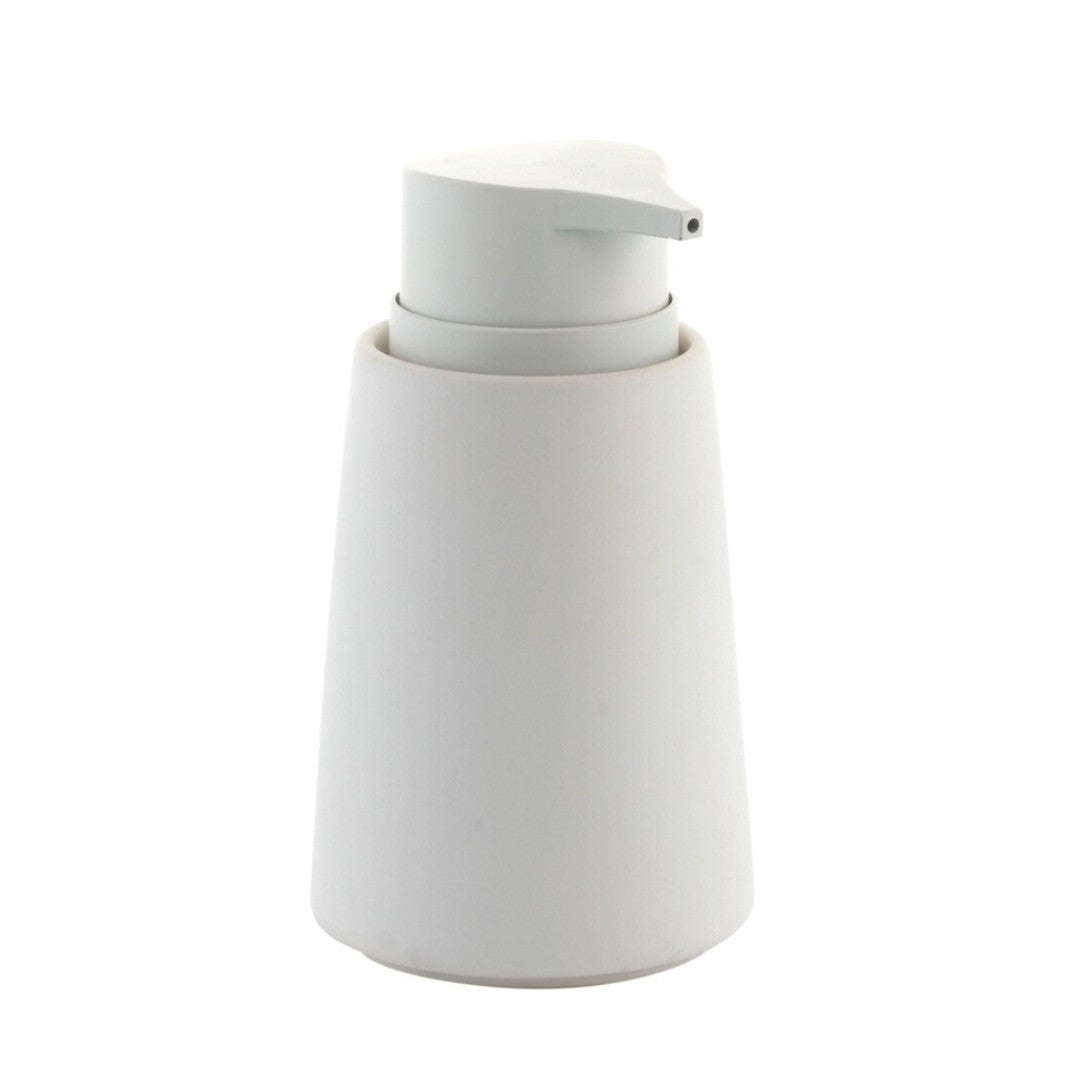 Moda At Home White Anitra Ceramic Soap Dispenser