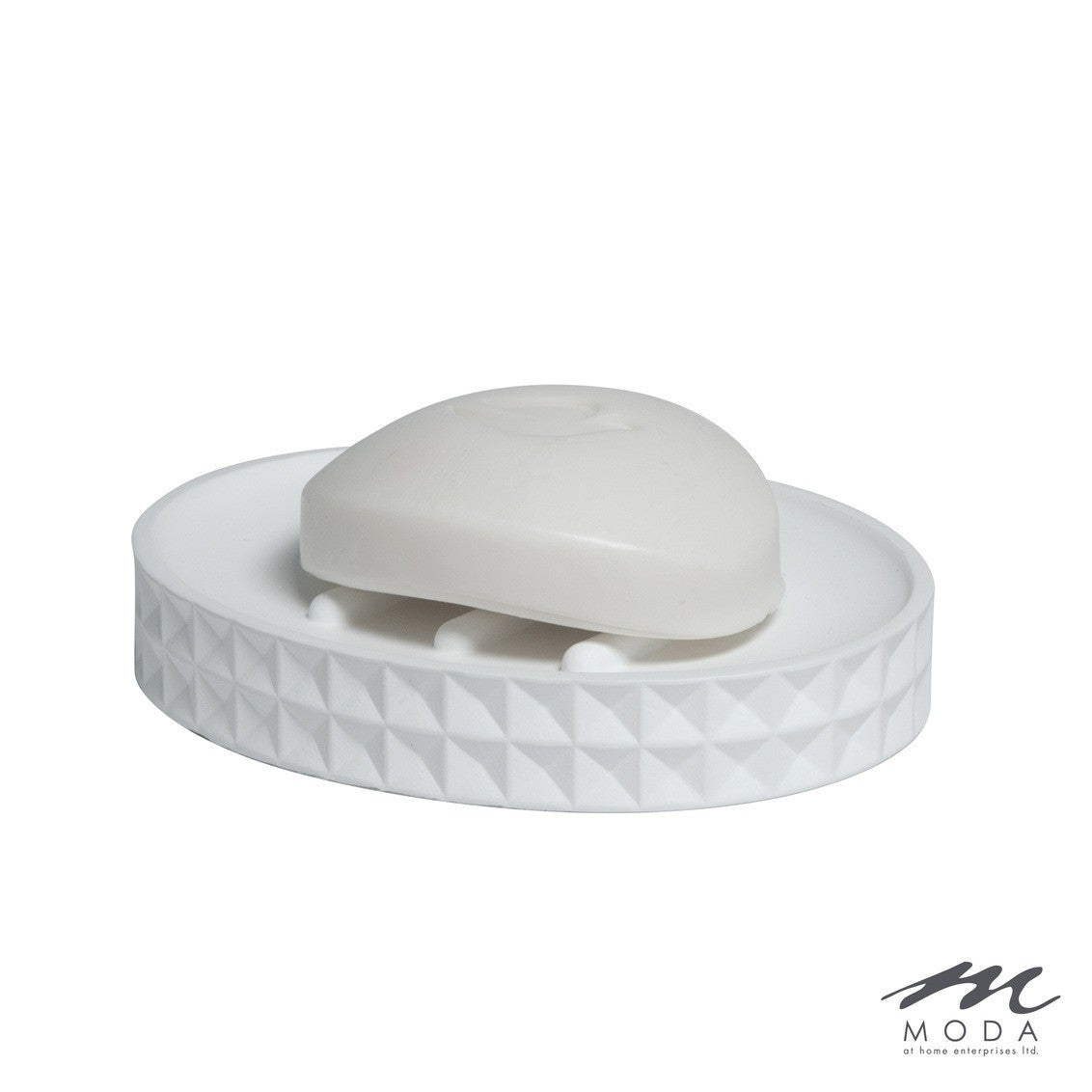 Moda At Home Braemar White Soap Dish