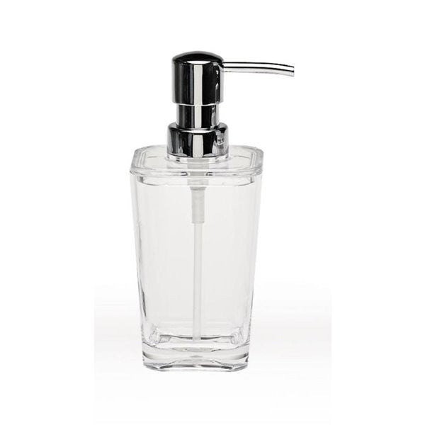 Moda At Home Optiks Acrylic Soap Dispenser