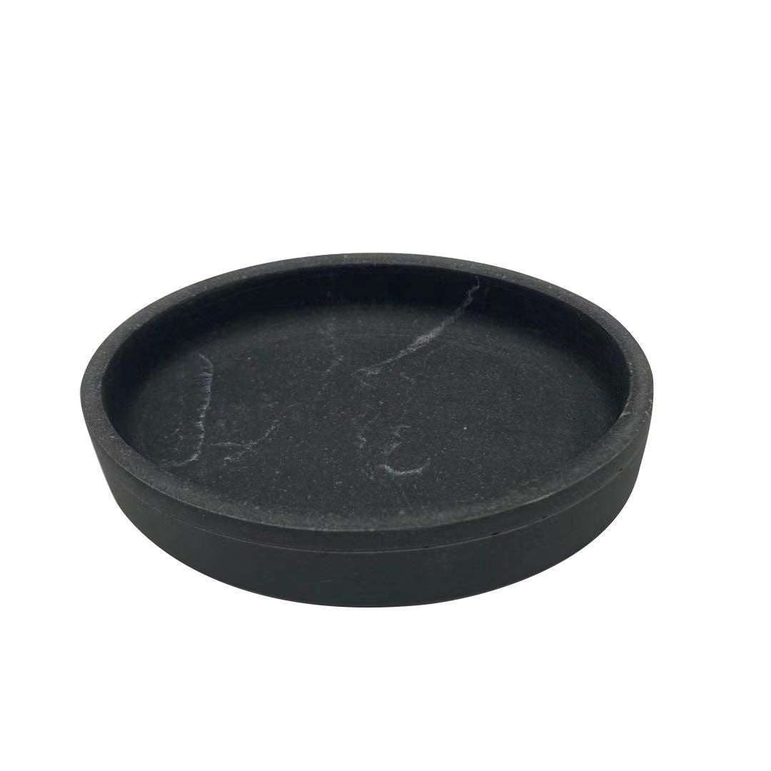 Moda At Home Michaelangelo Black Resin Soap Dish