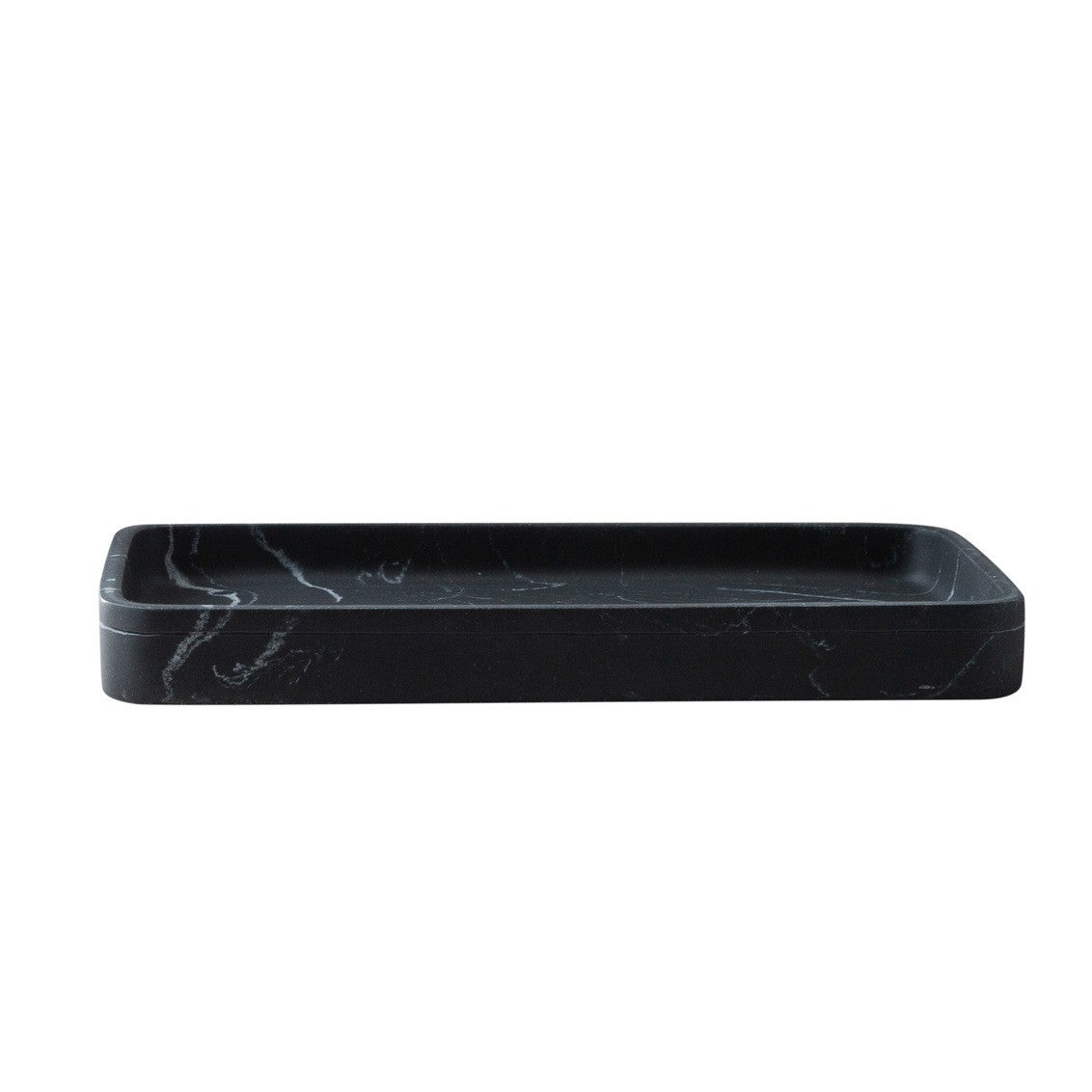 Moda At Home Michaelangelo Black Resin Vanity Tray