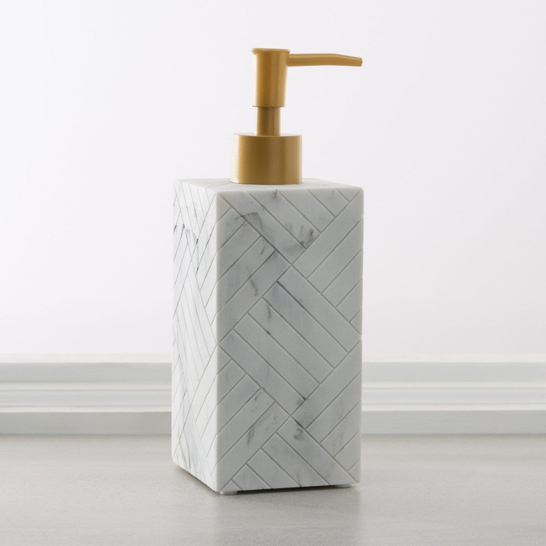 Moda At Home Tripoli Resin Soap Dispenser