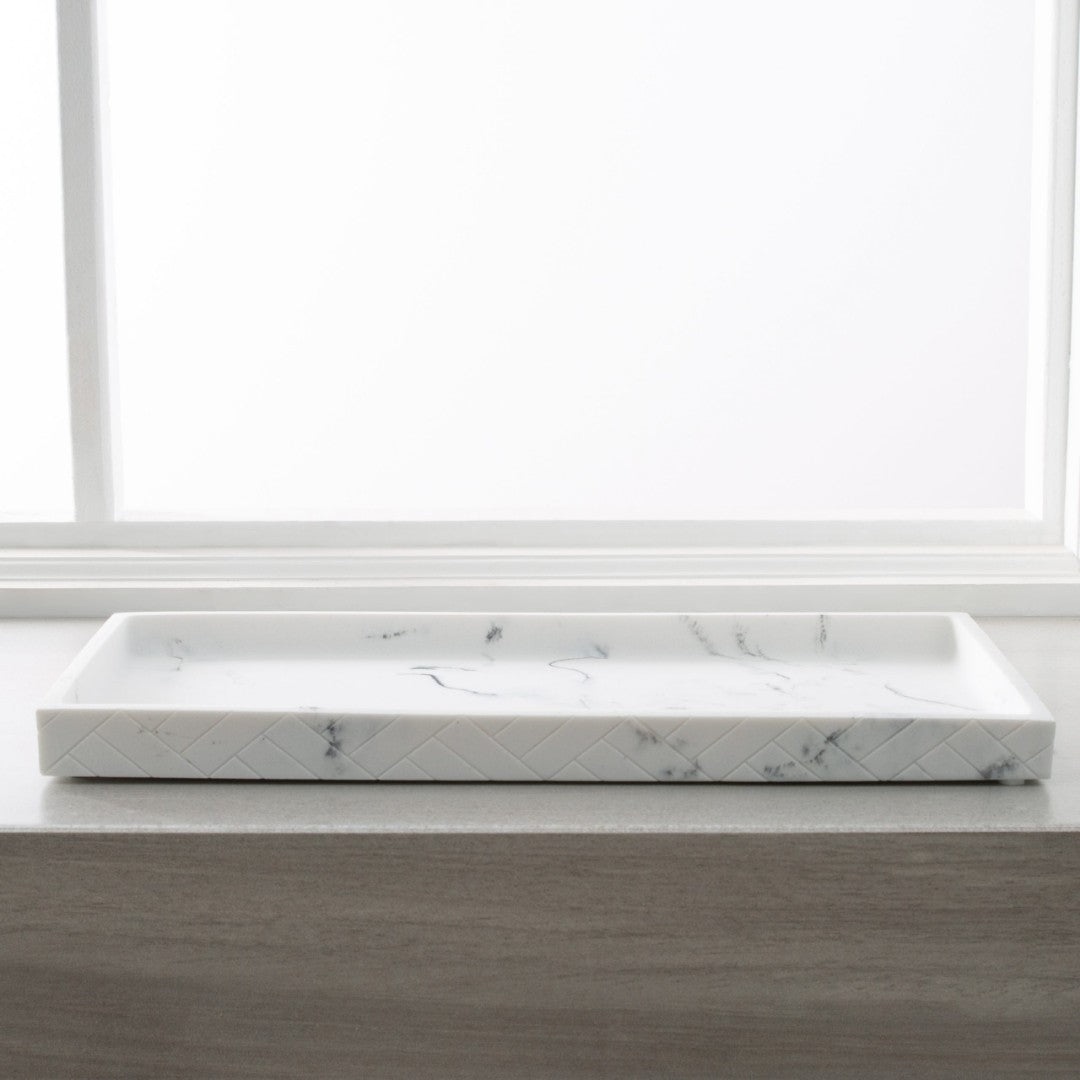 Moda At Home Tripoli Resin Vanity Tray