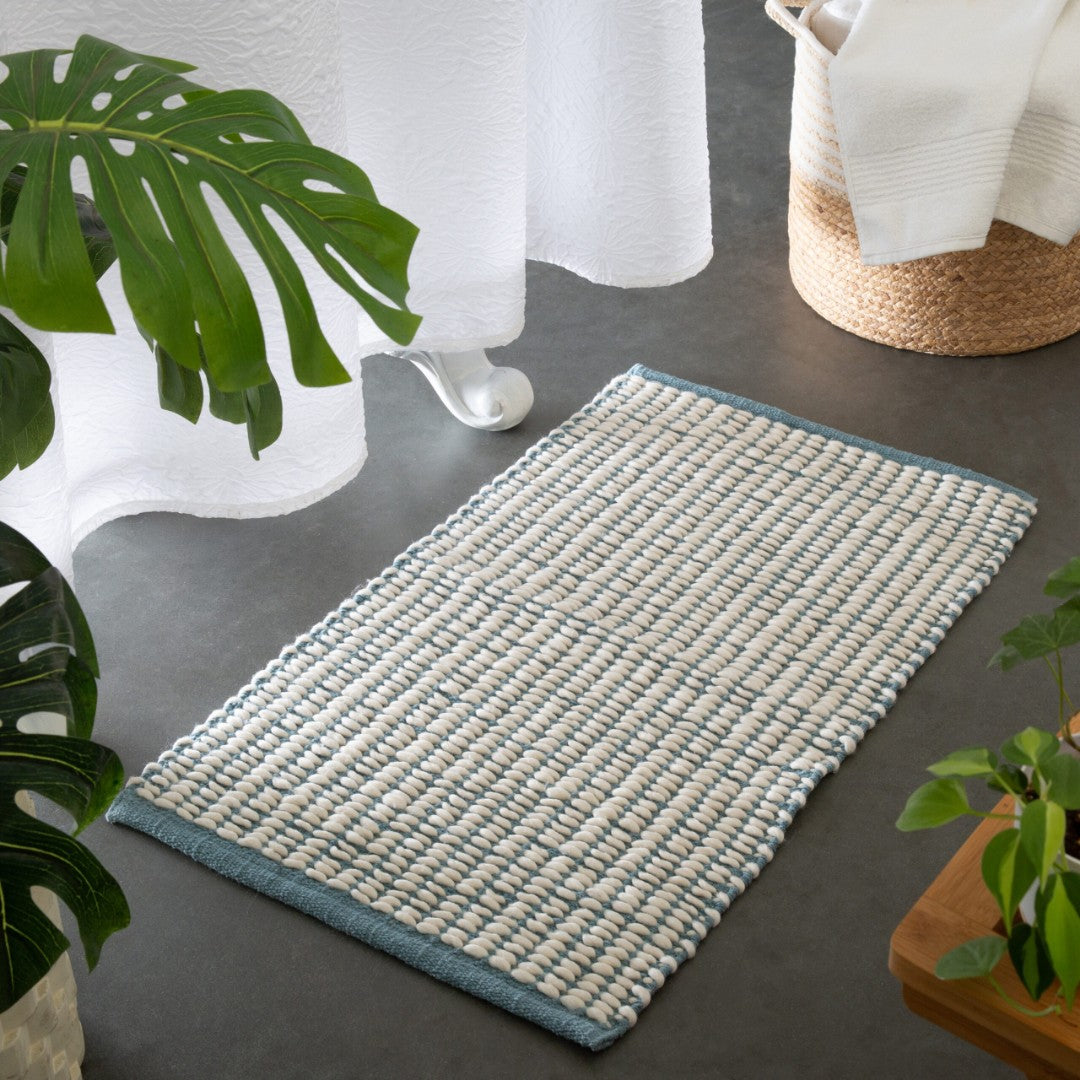 Moda At Home Sedona Bath Mat Blue