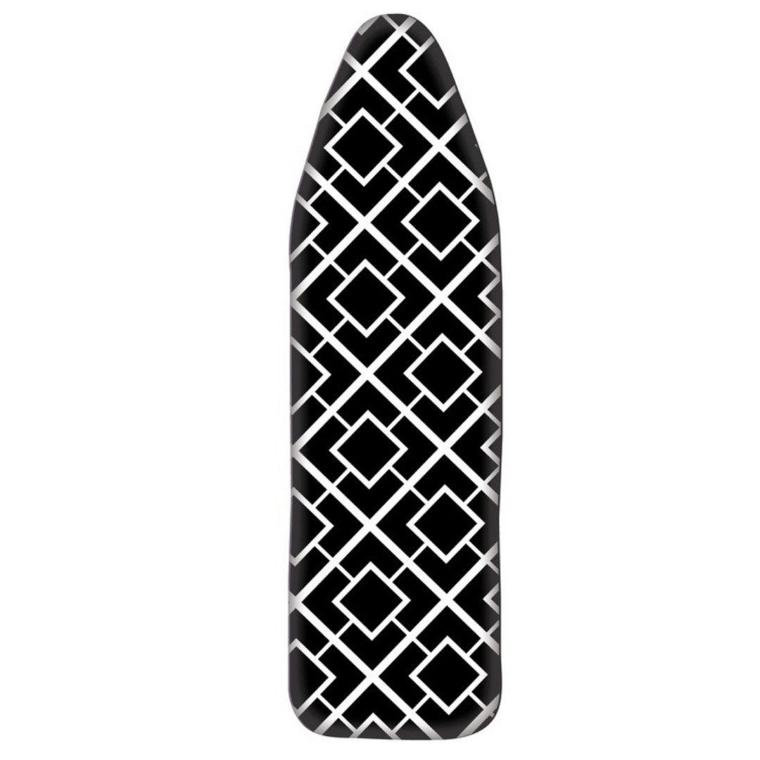Neat &amp; Tidy Ironing Board Cover 15" x 54", Black - iQ living