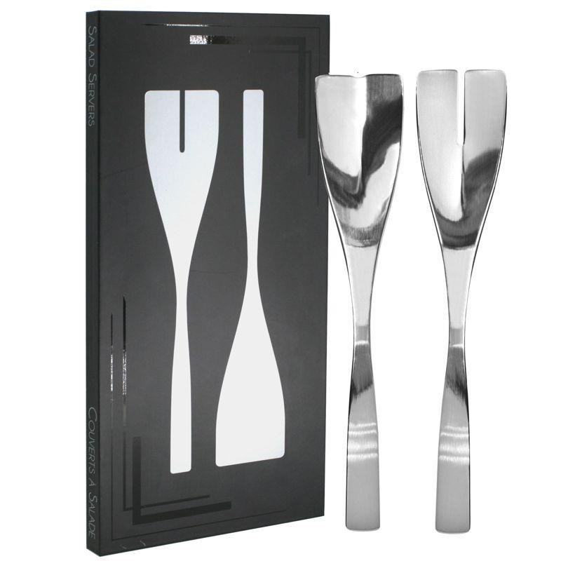 Natural Living Stainless Steel Salad Servers 11"