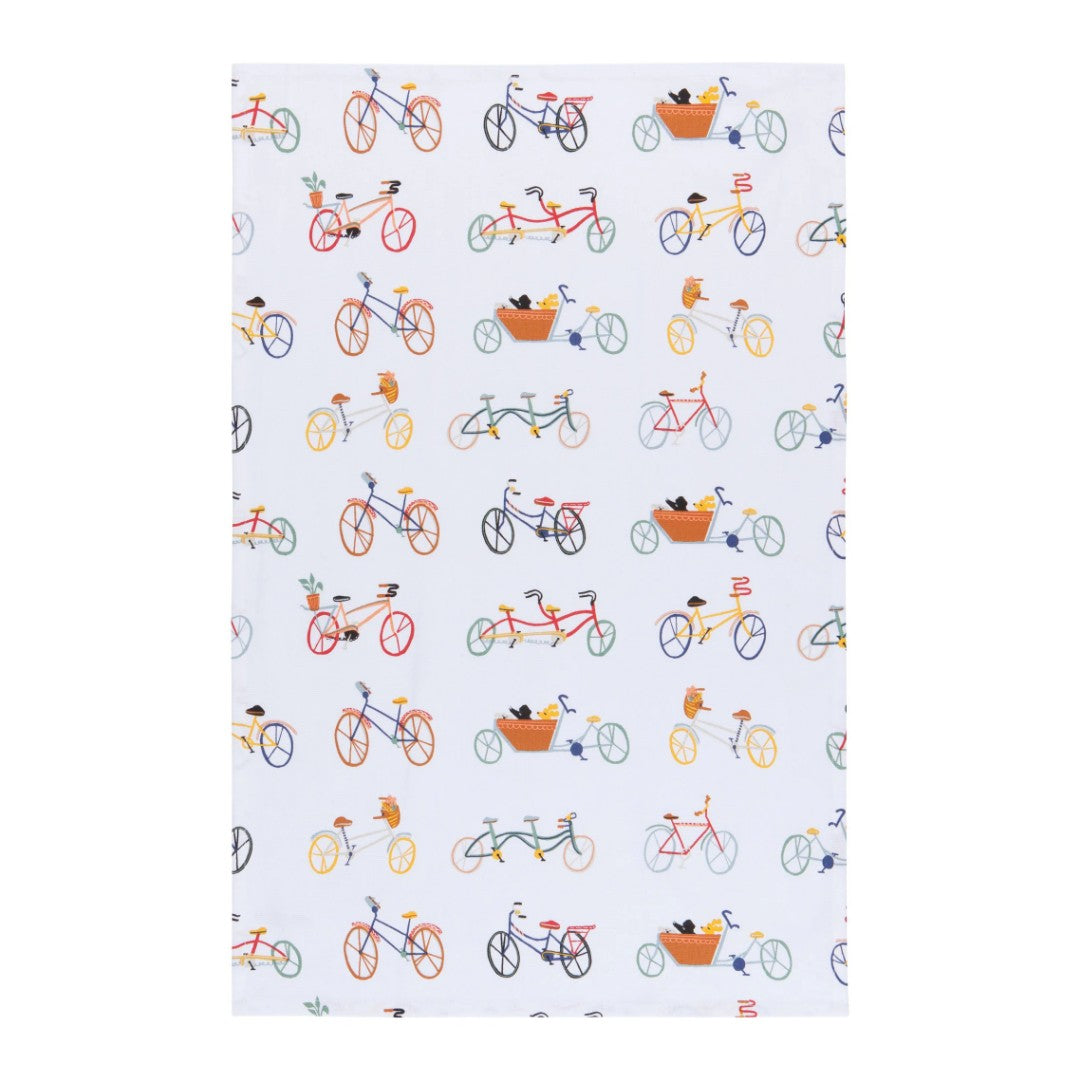 Now Designs Tea Towel Ride On Bicycle