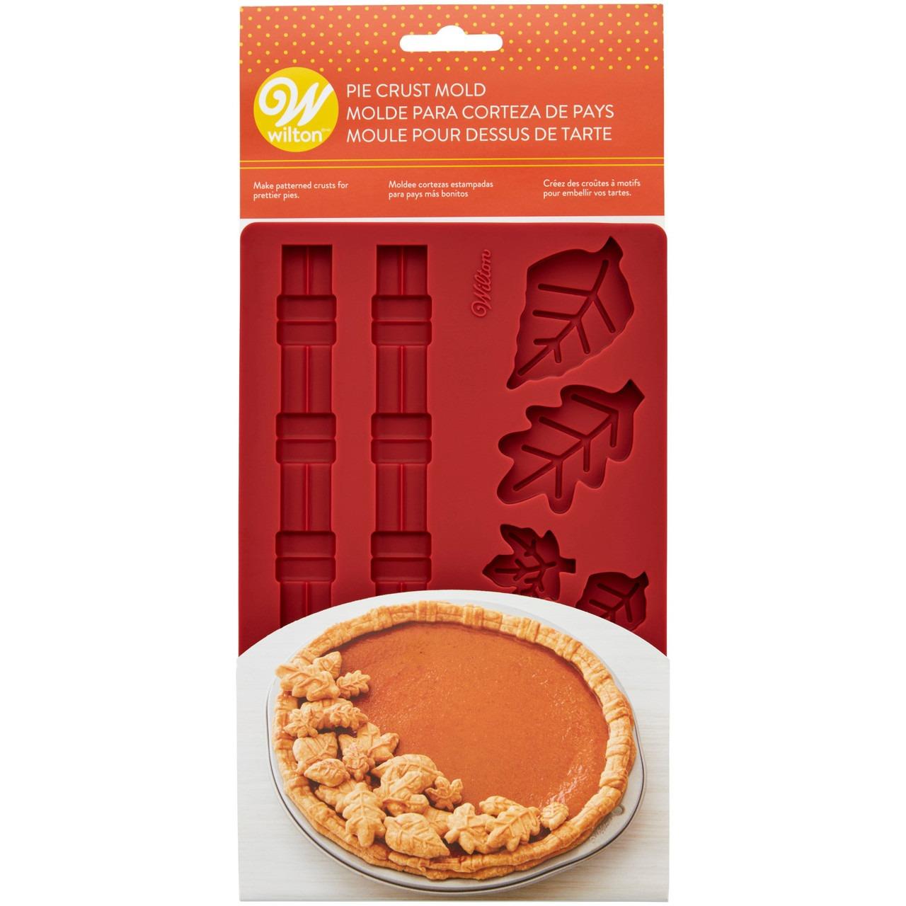 Wilton Fall Border & Leaf Pie Crust Molds