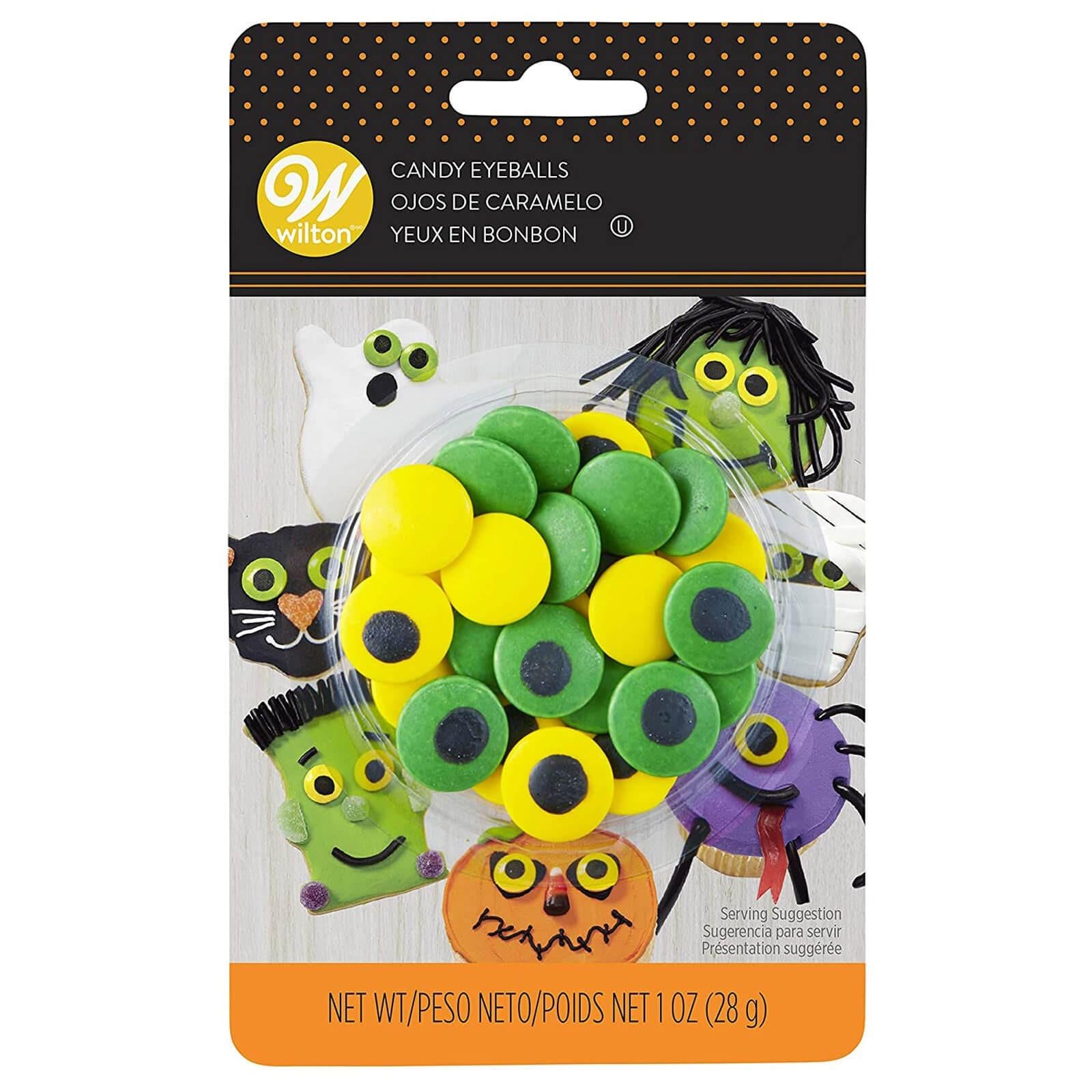 Wilton Halloween Edible Candy Monster Eyeballs