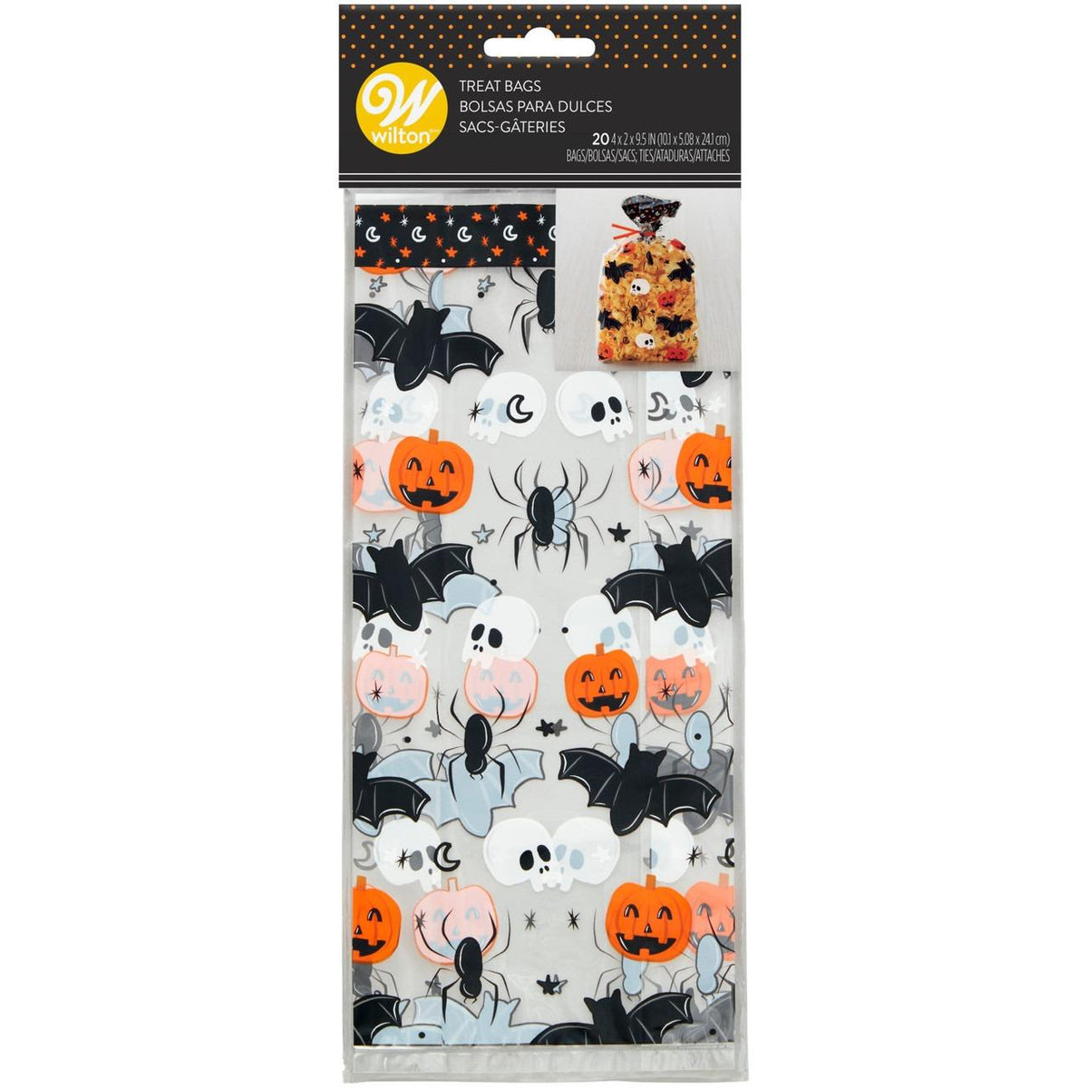Wilton Halloween Treat Bag Pack Of 20 - iQ living