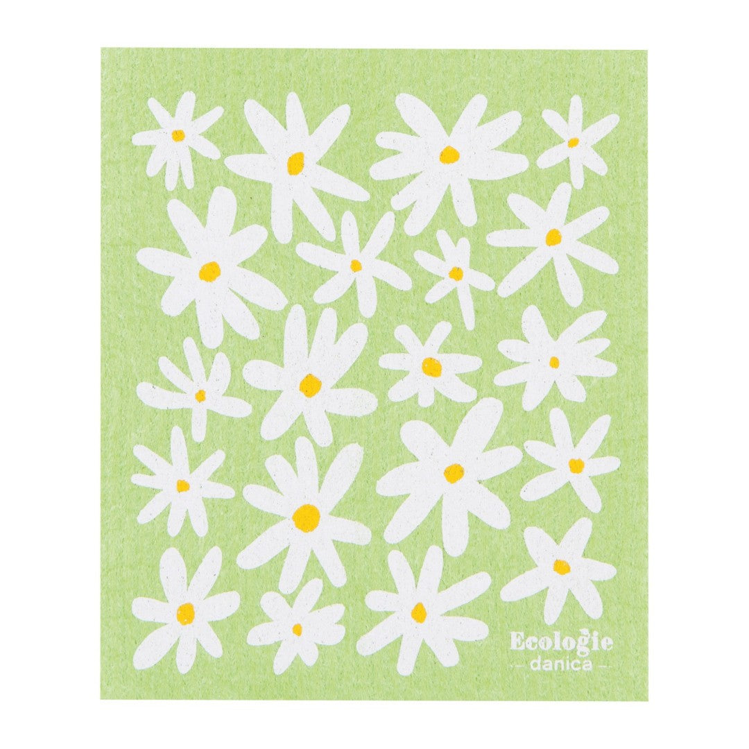 Now Designs Swedish Dish Cloth Daisies - iQ living