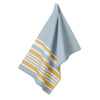Kela Cotton Tea Towel 28" x 20" Yellow Stripe