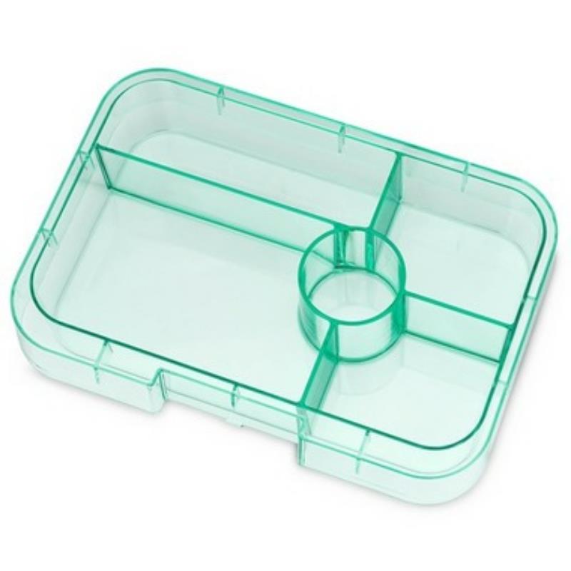 Yumbox Tapas 5 Compartment Replacement Tray Aqua