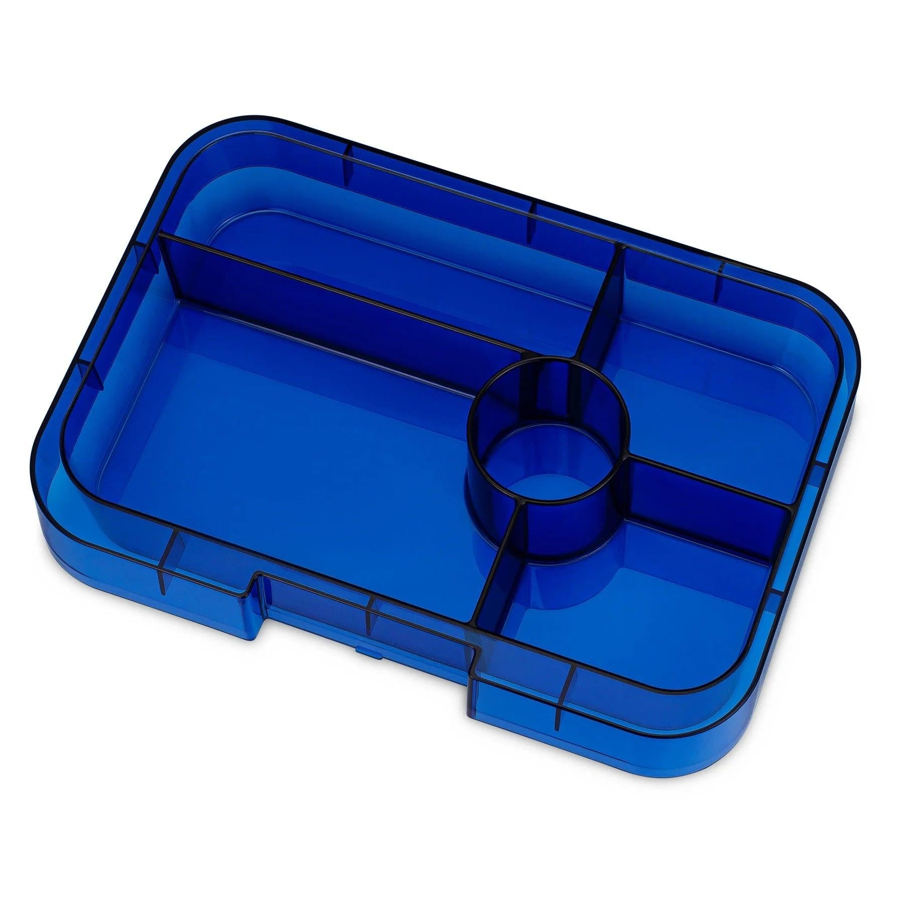 Yumbox Tapas 5 Compartment Replacement Tray Navy Blue