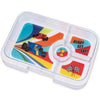Yumbox Tapas 4 Compartment Replacement Tray Race Car