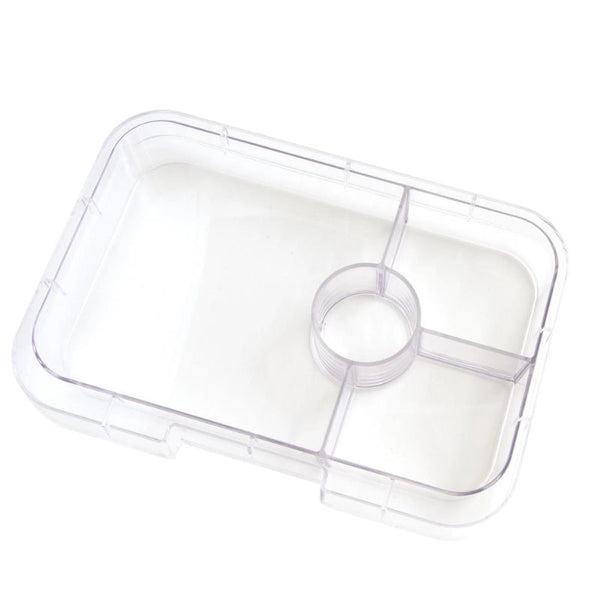 Yumbox Tapas 4 Compartment Replacement Tray Clear