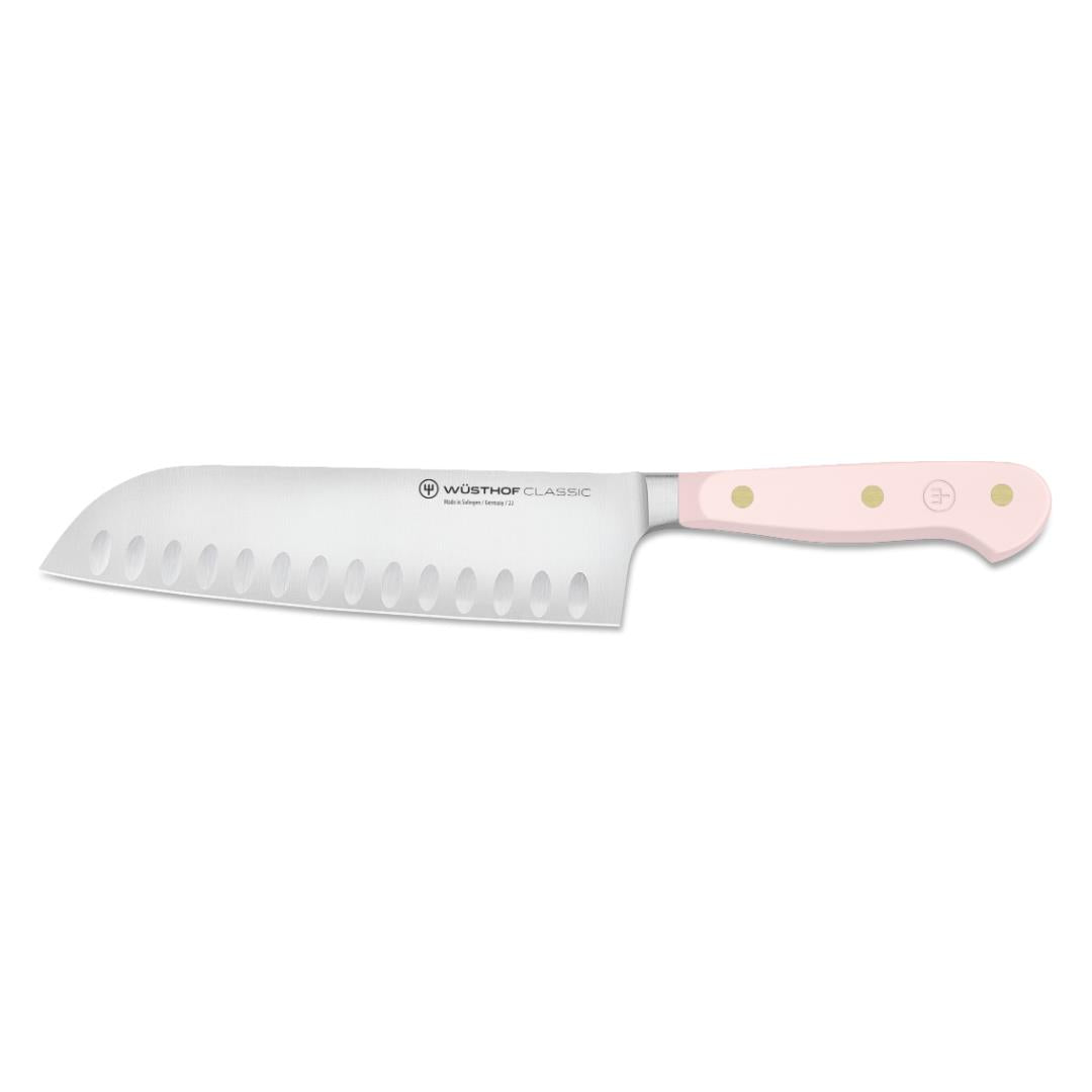 Wusthof Classic Pink Himalayan Salt Santoku Knife 7"