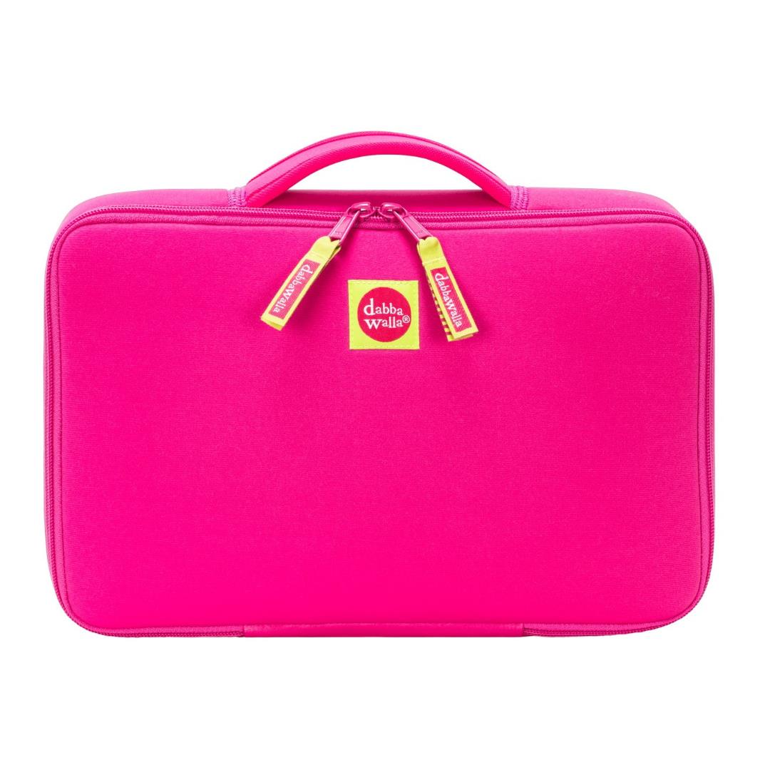 DabbaWalla Large Lunch Bag Pink