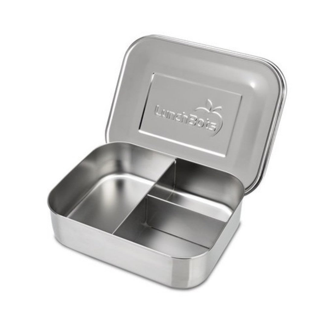 LunchBots Medium Trio 3 Compartment Bento Lunch Box