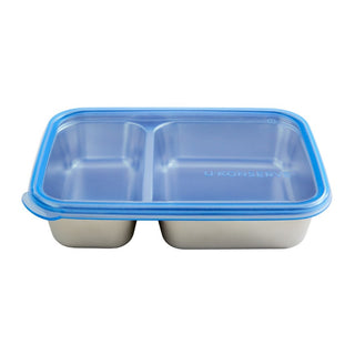 U-Konserve 28oz Divided Stainless Steel Food Container - Cosmic Blue
