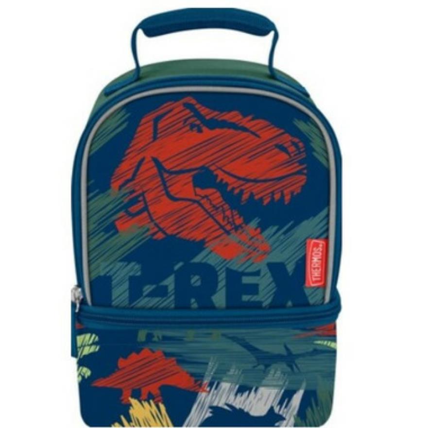 Thermos Dual-Compartment Lunch Box Dinosaurs