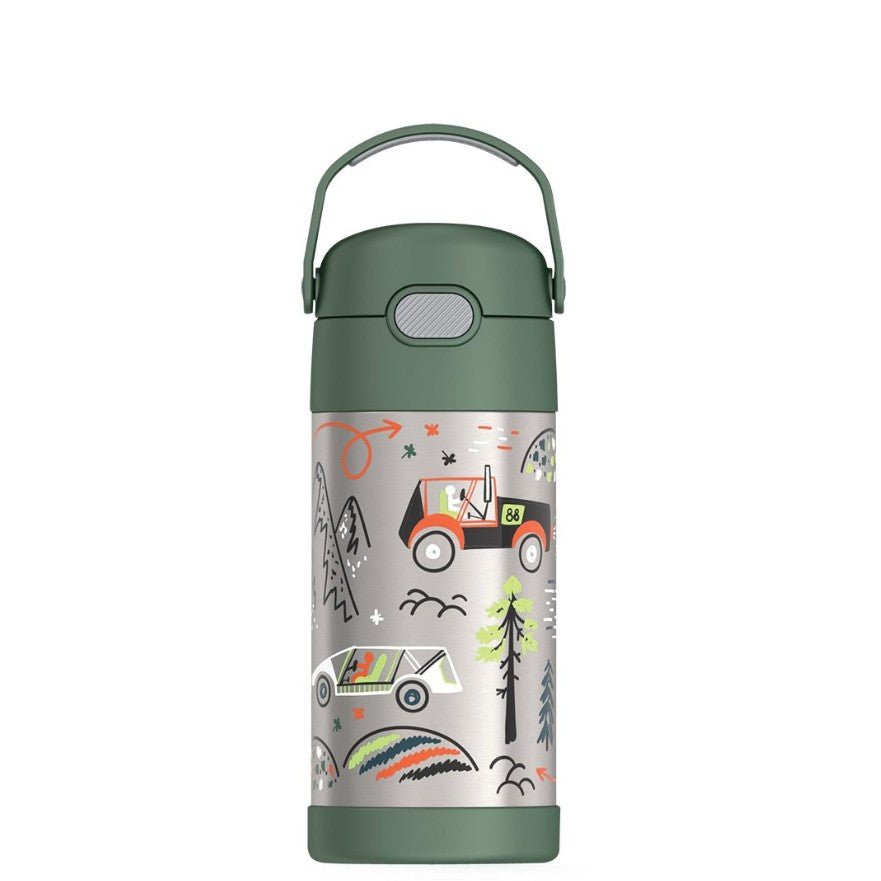 Thermos FUNtainer 12oz Water Bottle Offroad Race