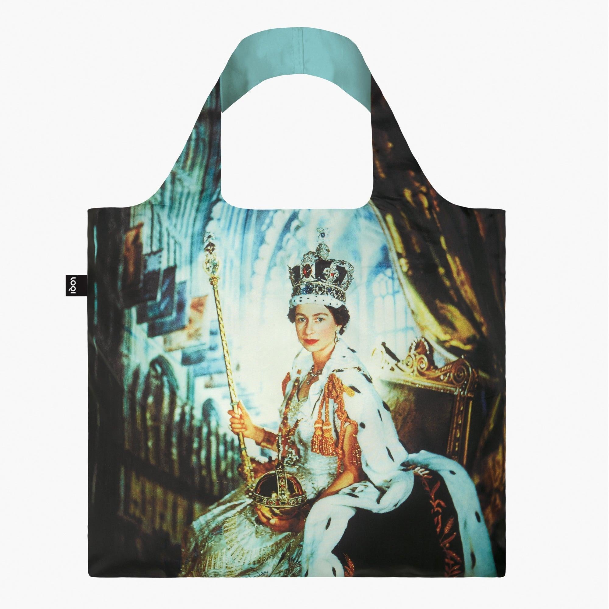 LOQI Museum Series Tote Bag - Queen Elizabeth II