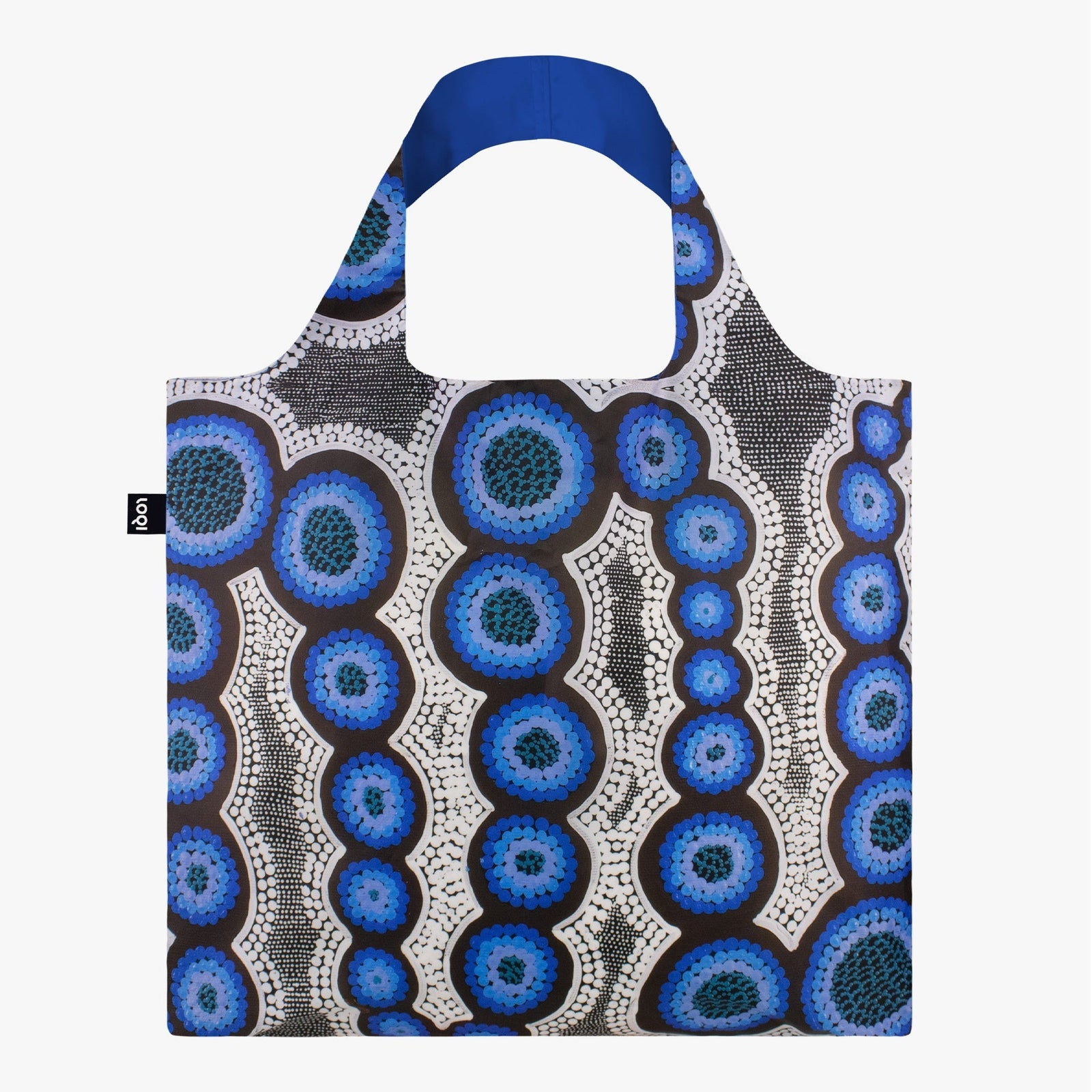 LOQI Tote Bag - Water Dreaming Blue