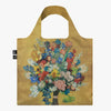 LOQI Museum Series Tote Bag - Gold Floral
