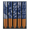 Miya Blue & White Chopsticks - Set of 5