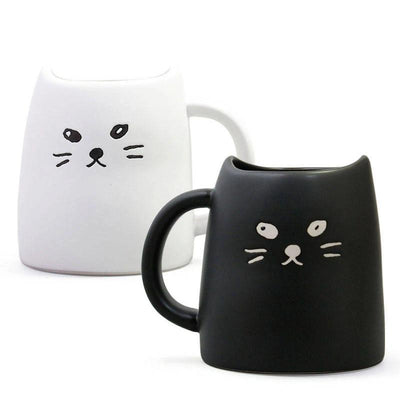 Miya Black & White Cat Mug Set Of 2