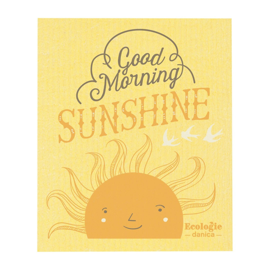 Now Designs Swedish Dish Cloth Good Morning Sun