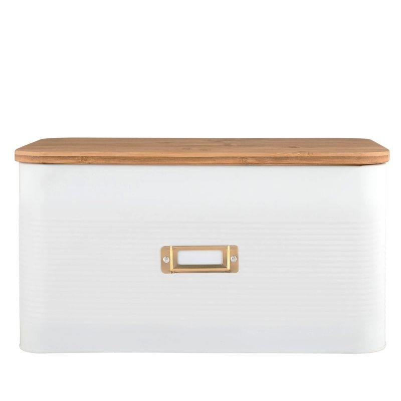 Typhoon Otto Bread Bin Matte White 9.5L