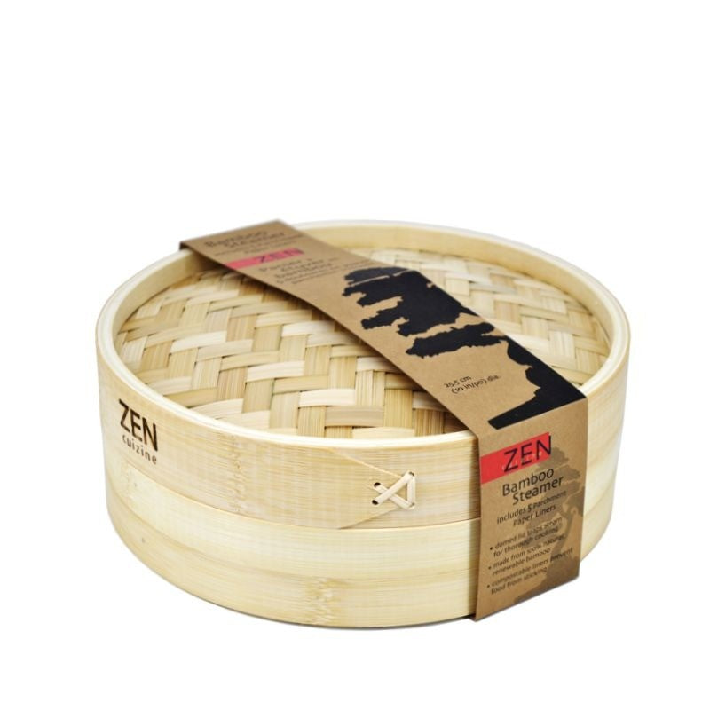 Zen Cuisine Bamboo Steamer 10"