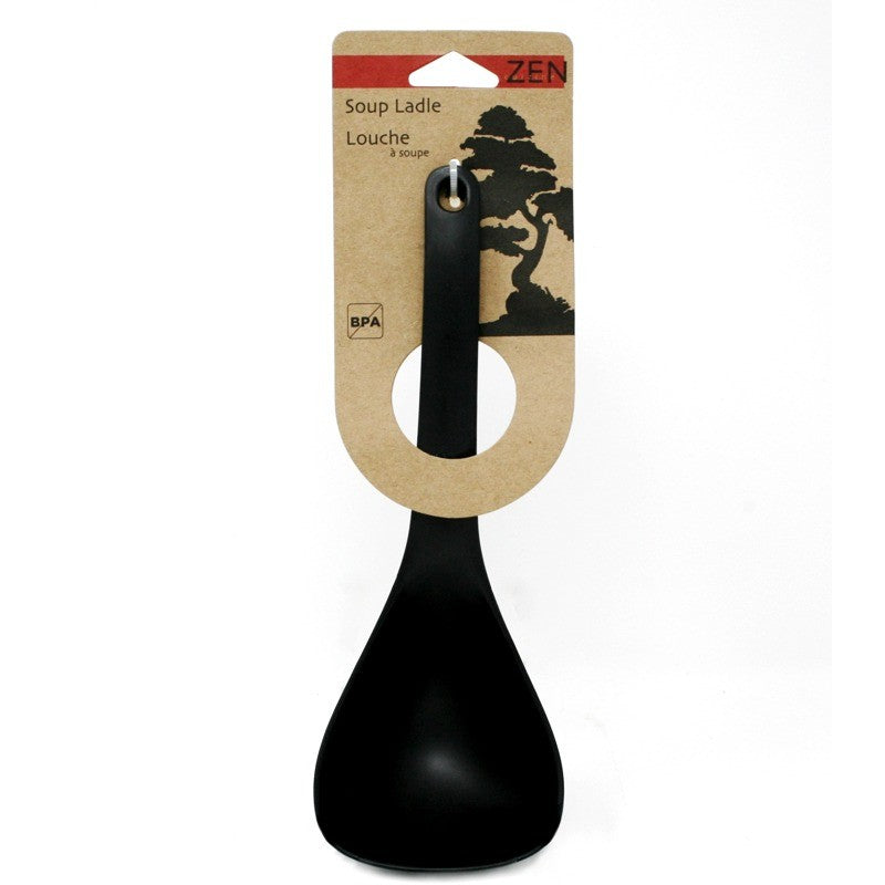 Zen Cuisine Black Soup Ladle
