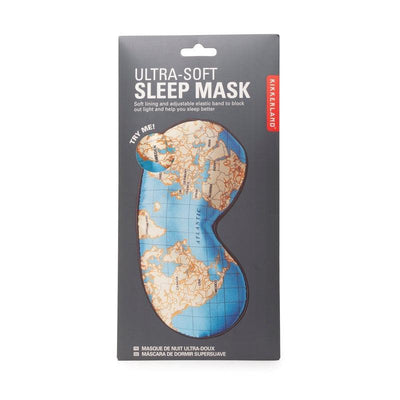 Kikkerland Maps Sleep Mask
